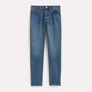 Everlane Women's Super-Soft Relaxed Jean in Mid Indigo, Size 27, Denim